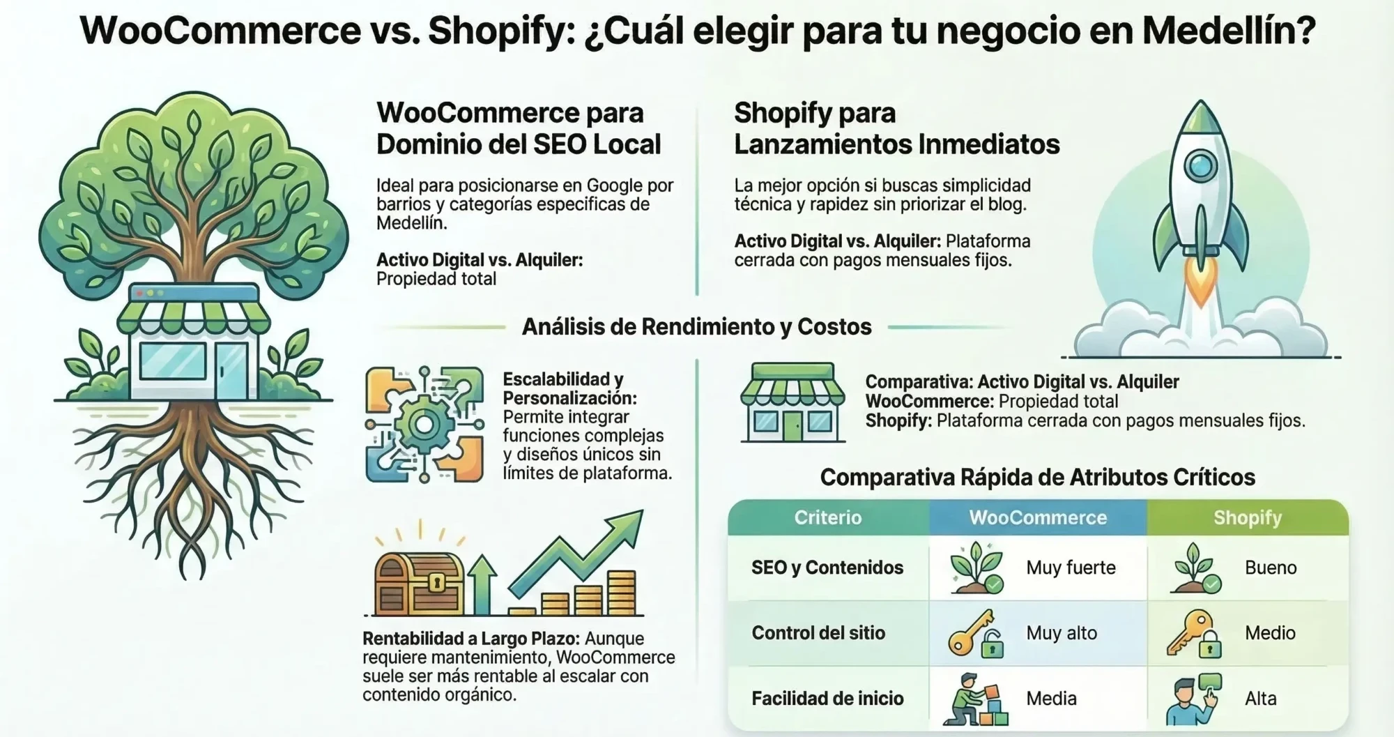 Woocommerce Vs Shopify Para Negocios Locales
