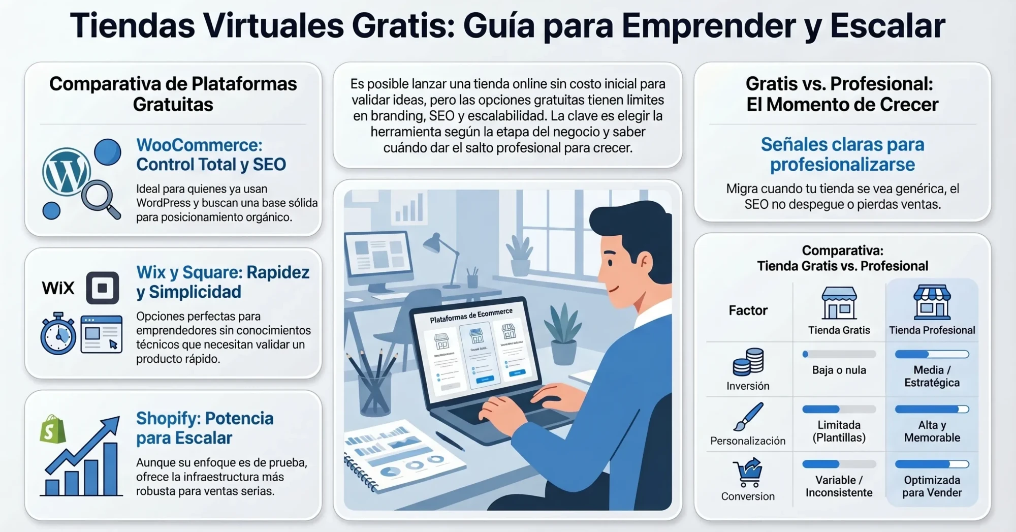 ¿Dónde puedo crear mi tienda virtual gratis?